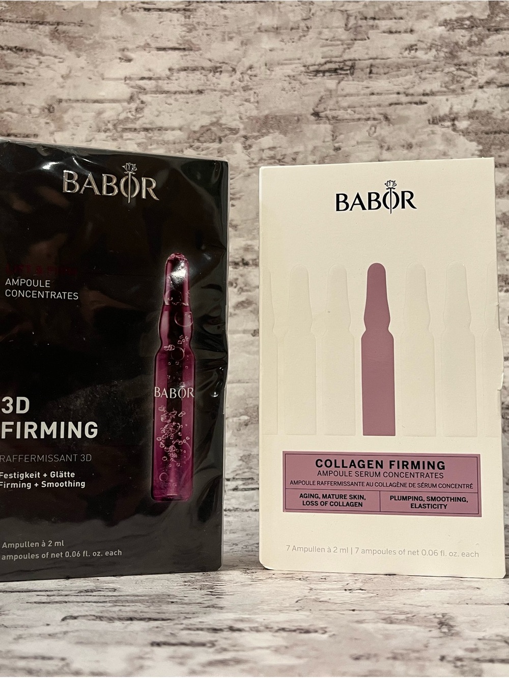 NEW BABOR Firming Ampoule Set 3D + Collagen Anti Aging 14 Ampoules